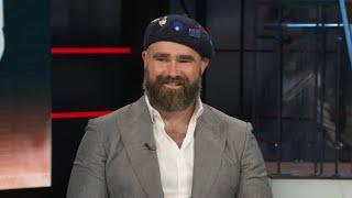 Jason Kelce ESPN NFL Countdown Debut via #ESPN