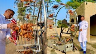 Grilled Chicken on Ferris Wheel First Time in Pakistan | Have You Ever Seen a Ferris Wheel Grill ?