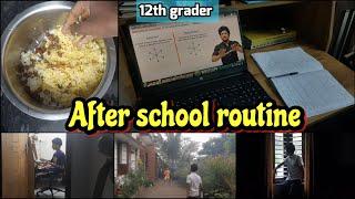 After school routine as 12th grader  | evening  to night  routine | study vlog | Anandu.k