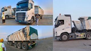 Driving Brand new VOLVO Truck Loaded 80 Ton  OMG | Dubai Driver Salary