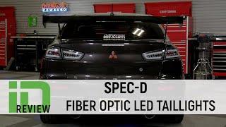 Mitsubishi Lancer/EVO SPEC-D Fiber Optic LED Taillight Review