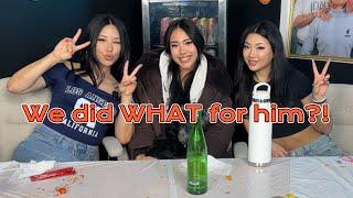 Craziest thing we ever did for a guy (Mukbang with Maru & Cynthia)