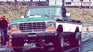 1979 F350 4x4 Jon Kaase BBF powered.  1/8 mile pass in low 6s!!