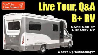 Ekko Killer? STUNNING, ALL-NEW Cape Cod B+ RV by Embassy RV on What’s Up Wednesday!? Travel Show