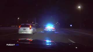 "PSYCHIC" IN STOLEN CAR LEADS FHP ON WILD HIGH SPEED PURSUIT, HE DOESN'T SEE PIT MANEUVER COMING!!!