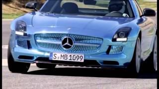 Mercedes-Benz SLS AMG Electric Drive - Driving Footage