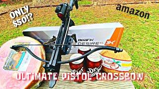 How Powerful Is a Pistol Crossbow? | Bear Archery Desire XL | REVIEW