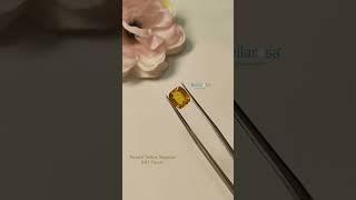 Bellarosa Gems | Yellow Sapphire | 3.61 Carats | Gemstone |