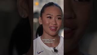 6-time Olympic medalist Sunisa Lee on Paris Olympics #shorts