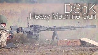 Firing The Super-Sized Soviet DShK Heavy Machine Gun