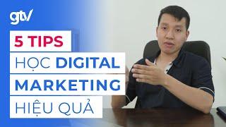 Mình Tự học Digital Marketing ra sao? - Học Digital marketing hiệu quả - Kinh nghiệm 5 năm đúc kết