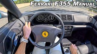 1998 Ferrari F355 Spider - Gated Manual 6 Speed at 8,500 RPM (POV Binaural Audio)