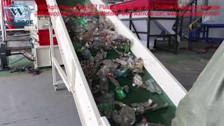 1000kg/h Heavy Duty PET Plastic Bottle Recycling Crusher Granulator Machine