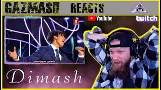 GazMASH Reacts  - Dimash S.O.S  Slavic Bazaar REACTION