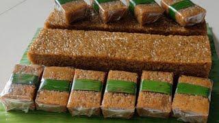 Resep turun temurun takaran 1 kg beras ketan (wajik ketan gula merah)