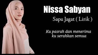 Nissa Sabyan  - Sapu Jagat  (Lirik)