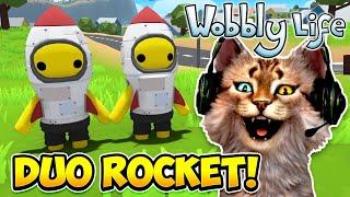 DUO LETOY MENJADI DUO ROCKET PALING KOCAK !! Ft. @MisterCemprengGaming - Wobbly Life Indonesia