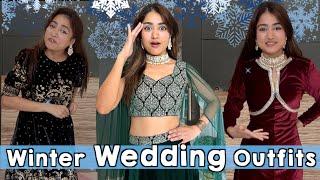 Trying Sundar Winter Wedding Outfits from Myntra  | Lehenga, Suits, Etc | Worth it?