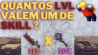 [TIBIA] - QUANTOS LVL VALEM UM DE SKILL? ANÁLISE COMPLETA DE PARÂMETRO DE DANO PARA KNIGHTS