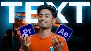 2 Ways to add TEXT BEHIND moving objects | Premiere Pro Tutorial