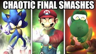 32 OVERPOWERED and CHAOTIC Final Smashes (Smash Bros Mods)