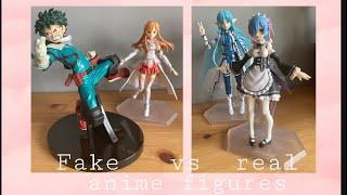 fake anime figures | how to spot them + where to buy real figures |