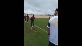 Vidéo du training des lions indomptables du Cameroun captées ce matin 2