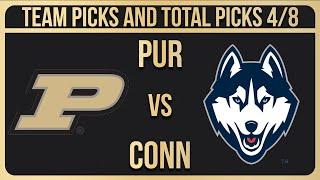 College Basketball Picks Today 4/8/2024 | NCAAB Picks Today | CBB Picks Today