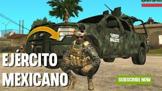 ¡Pack del Ejército Mexicano para el Gta San Andreas Android 2023