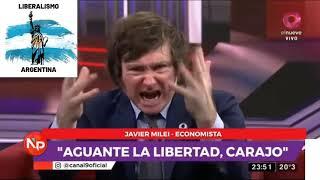 Javier Milei | La arenga libertaria | "Viva la libertad carajo!"