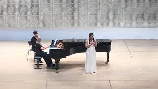 Lied｜Ganymed (F. Schubert)｜Soprano Hannah Cho, Piano Anastasia Govorova