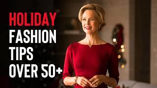 The Secret To Looking ELEGANT This Christmas Over 50+ | Holiday Fashion Tips