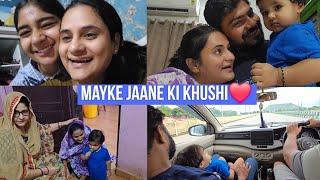 Mayke jaane ki khushi to Sabko hoti hai...|| bhai aa gya Hume lene || #Snappygirls #therott #vlog