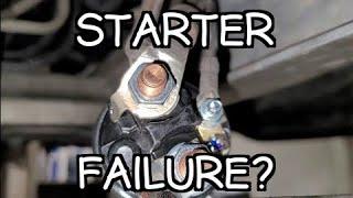 No crank, no start !! If it's not the starter, then what is it ?