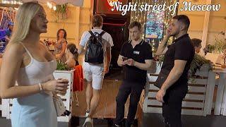 BEAUTIFUL GIRLSNIGHT STREETS OF MOSCOW. Ночная жизнь русских девушекна ночных улицах Москвы