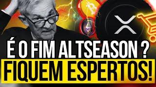 XRP: É O FIM DA ALTSEASON? FIQUEM ESPERTOS BITCOIN, SOLANA