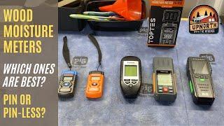 Wood Moisture Meters - Which Meters Are Best - Pin or Pin-less?