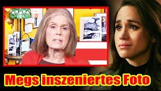 Gloria Steinem deckt versehentlich Meghans gestelltes Foto auf: Lilibet sieht so alt aus wie Archie!