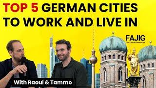 Top 5 German cities to work and live in ️