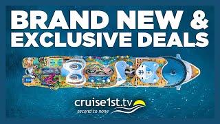 Brand New & Exclusive Cruise Deals | Cruise1st