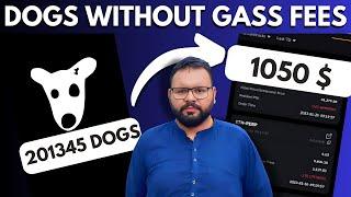 DOGS withdraw now without gas fee | How to withdraw DOGS token |