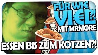 FÜR WIE VIEL € ... ESSEN BIS ZUM KOTZEN [MIT MRMOREGAME] [HD]