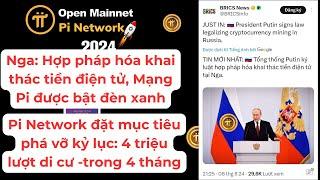 Pi Network - Nga hợp pháp khai thác tiền điện tử, Pi được bật đèn xanh