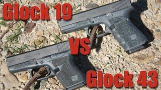 Glock 19 vs Glock 43: Large vs Small Gun for Concealed Carry