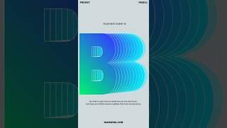 일러스트 블렌드 모드로 아코디언 글자 만드는 방법 #illustrator #blend