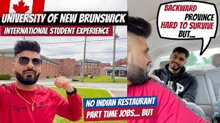 University of New Brunswick Tour | Accommodation, Part-Time Jobs & International Student Experience