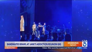 Bandmates brawl at Jane's Addiction reunion gig