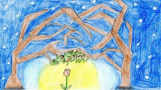 A Flower in Winter by Alan Simmons