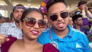 First Time KKR ar Match Dekhte Gelam   || #bongposto #vlog #kkr #rcb