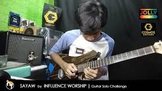 SAYAW by Influence Worship | Guitar Solo Challenge